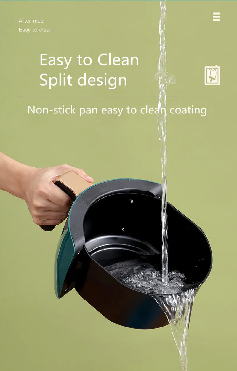 4.5L capacity 1400W high-power multi-directional hot air circulation air fryer household oil-free electric fryer