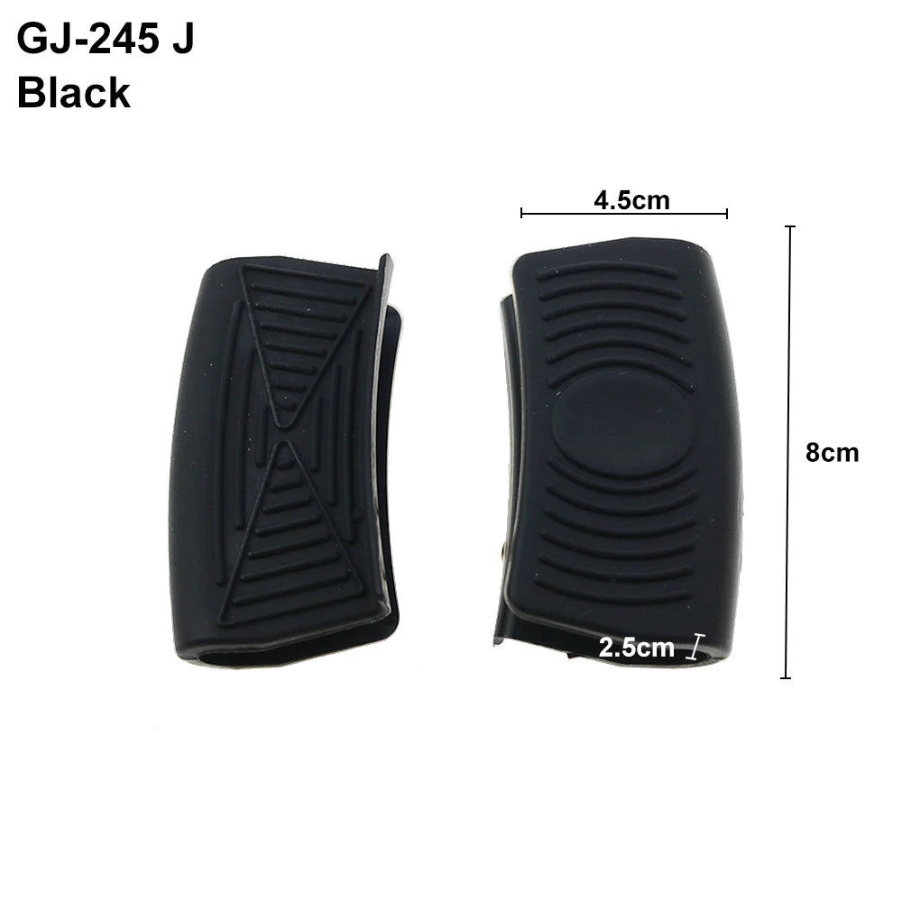 For Better Life 1 Pairs Grip Soft Silicone Pot Holder Sleeve Glove Pan Handle Cover Heat-Resistant Non-Slip Insulation Tools