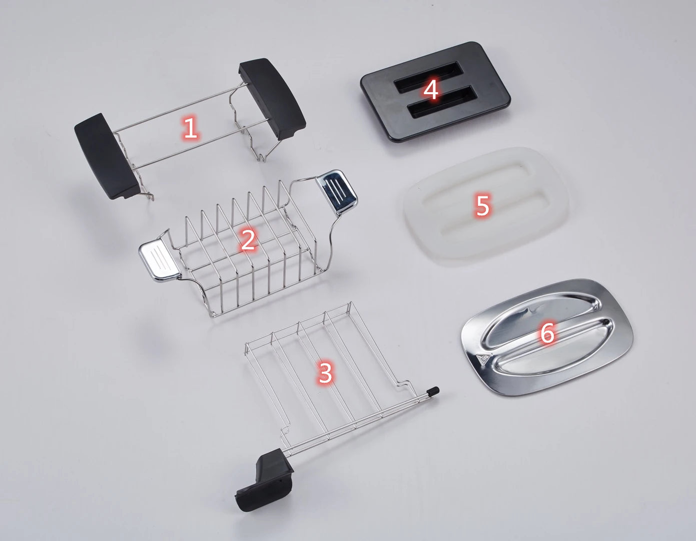 Coffee machine home appliance set retro toaster stainless steel electric coffee machine and toaster set