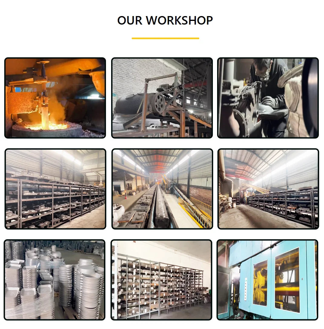 Customized Multi-functional Enamel Cast Iron Cookware Set Non-stick 7-piece Set Large-capacity Frying Pan Soup Pot Steak Pot Set