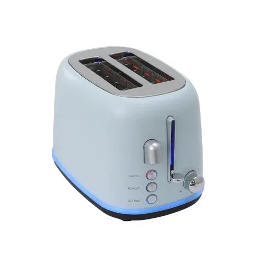 Ss Home Kitchen Appliances 2 Pieces Retro Fashion Smart Toaster Multifunctional Toaster and Kettle Breakfast Set