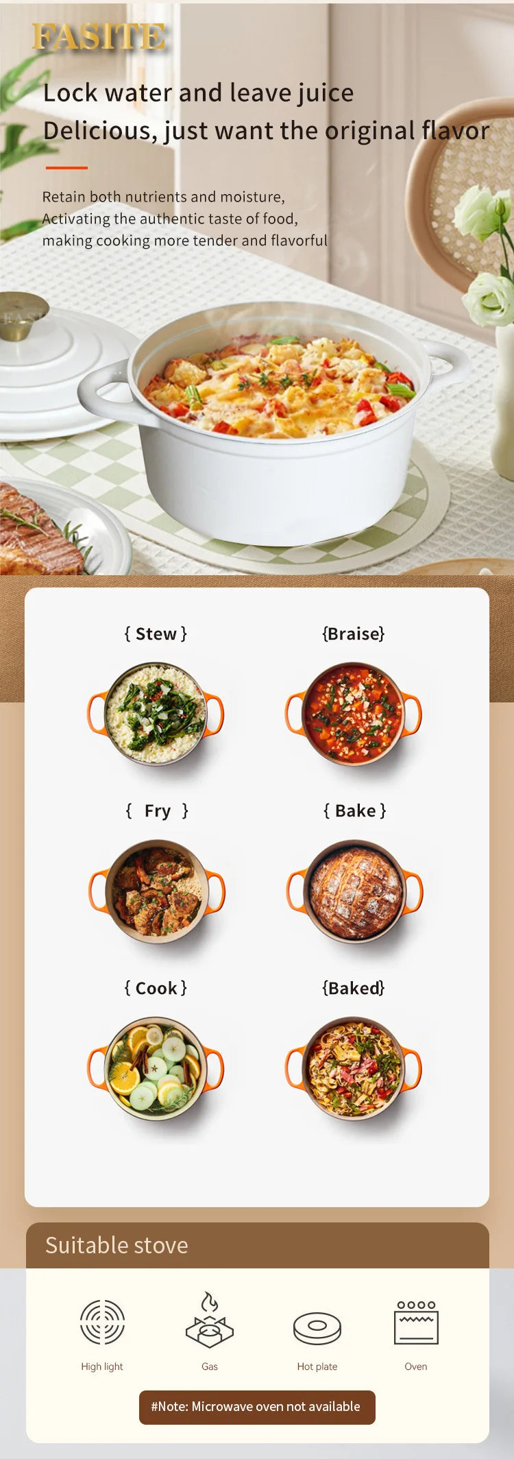 Custom Pot Sets Non Stick Frying Pan Cast Iron Cookware Set Enamel Coating Cooking Pots Iron Pan Casserole Kitchen Cookware