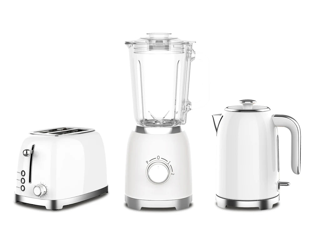 Kettle Electric Appliance Set Vintage Toaster Stainless Steel Electric Kettle and Toaster Set